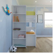 Bunk Bed with built in Bookshelf & optional trundle or drawers Bunk Bed with built in Bookshelf & optional trundle or drawers